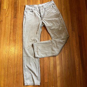 Levi's 514 Black Label Tan Jeans
